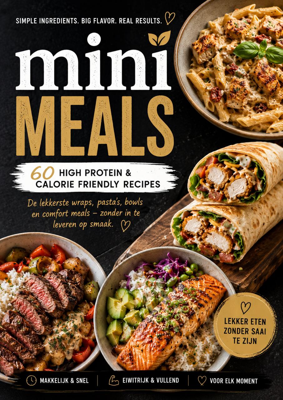 Mini Meals receptenboek cover